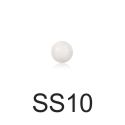 Size 10ss - Swarovski Article #2080/4 Pearl Cabochon HOTFIX